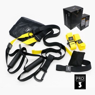 Hanging Suspension Training Strap Loop Rope Workout Crossfit Fitness Equipment - Bullbands