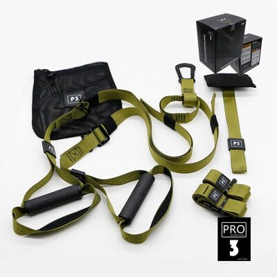 Hanging Suspension Training Strap Loop Rope Workout Crossfit Fitness Equipment - Bullbands