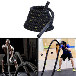 Heavy Jump Rope Skipping Rope Workout Battle Ropes for Men Women Total Body Workouts Power Training Strength Building Muscle