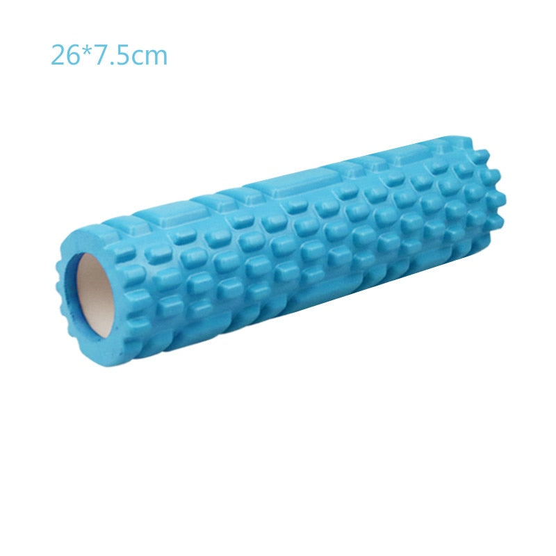 Yoga Column Gym Fitness Foam Roller Pilates Yoga Exercise Back Muscle Massage Roller Soft Yoga Block Muscle roller - Bullbands